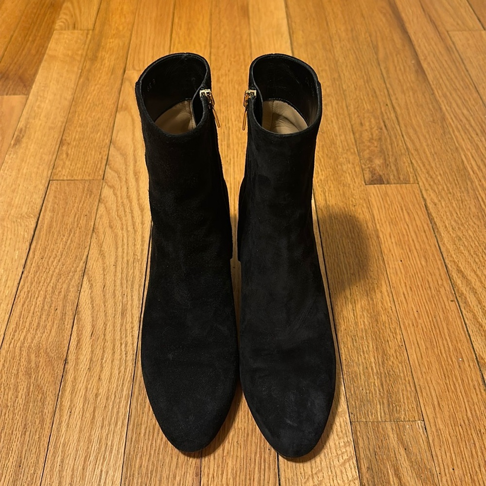 Salvatore Ferragamo Loris Suede Ankle Boots